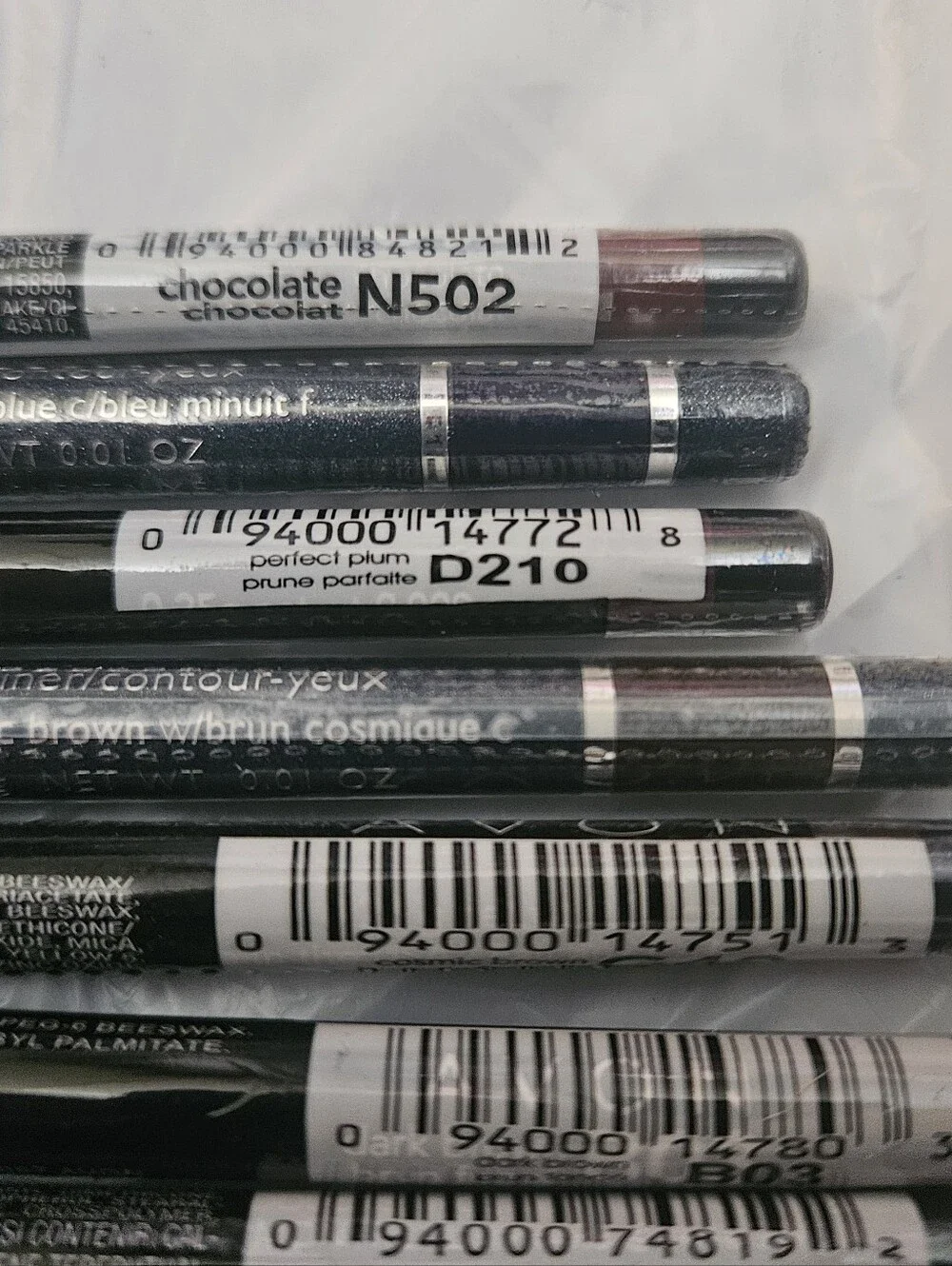 16) Avon Glimmerstick Diamond & True Eyeliner Mixed Lot Various Colors New Seal.